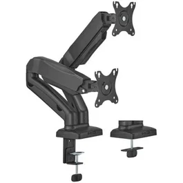 Aisens Soporte de Mesa con Contrapeso para 2 Monitores o TV DT32TSR-221 Giratorio Inclinable hasta 9kg
